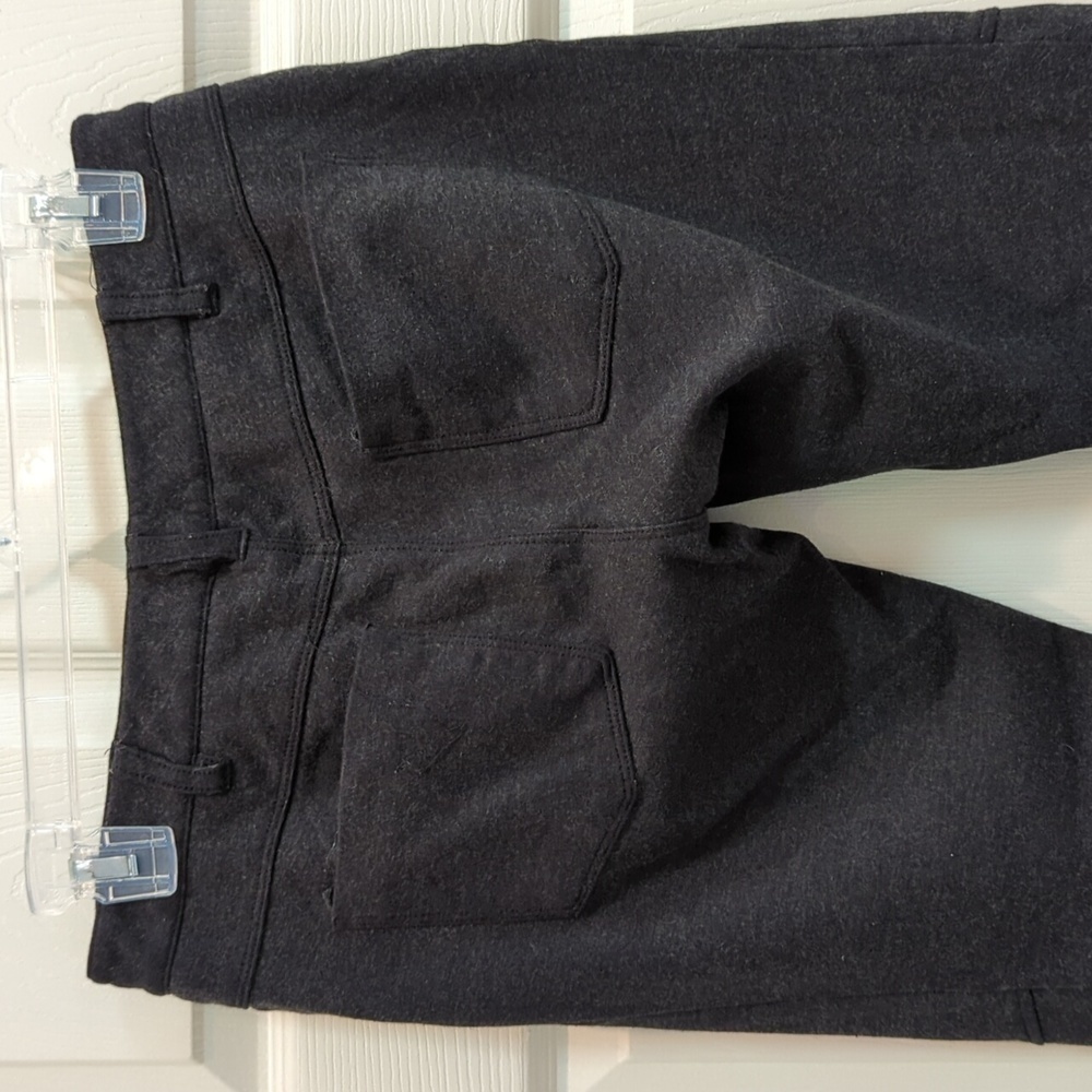 ecru Women's Gray Low Rise Stretch Faux Pocket Jeggings Size 0 - Picture 4 of 11